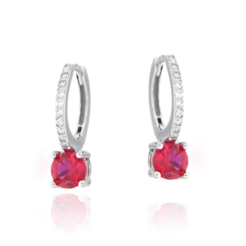ORECCHINO ARGENTO ZIRCONE
