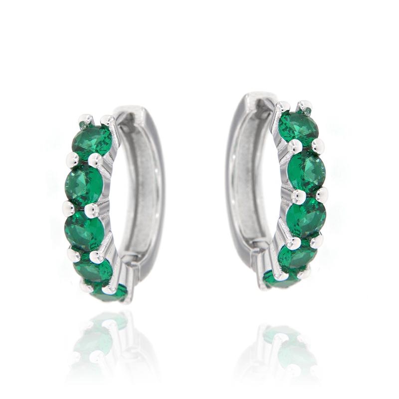 ORECCHINO ARGENTO ZIRCONE