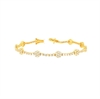 BRACCIALE ARGENTO TENNIS