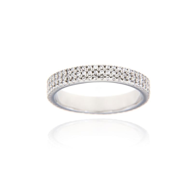 ANELLO ARGENTO ZIRCONE