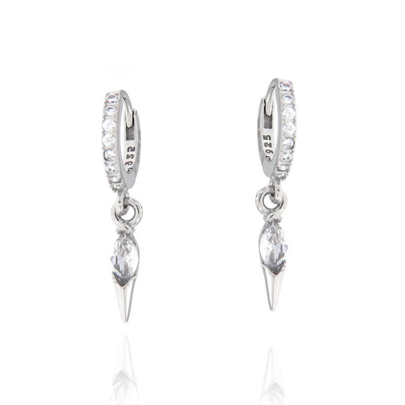ORECCHINO ARGENTO ZIRCONE