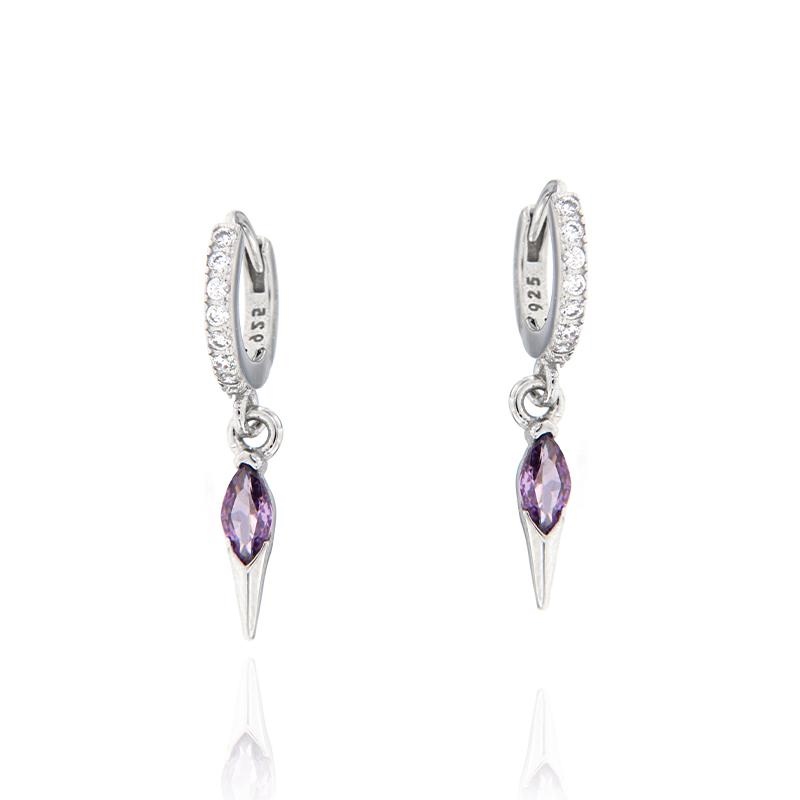 ORECCHINO ARGENTO ZIRCONE