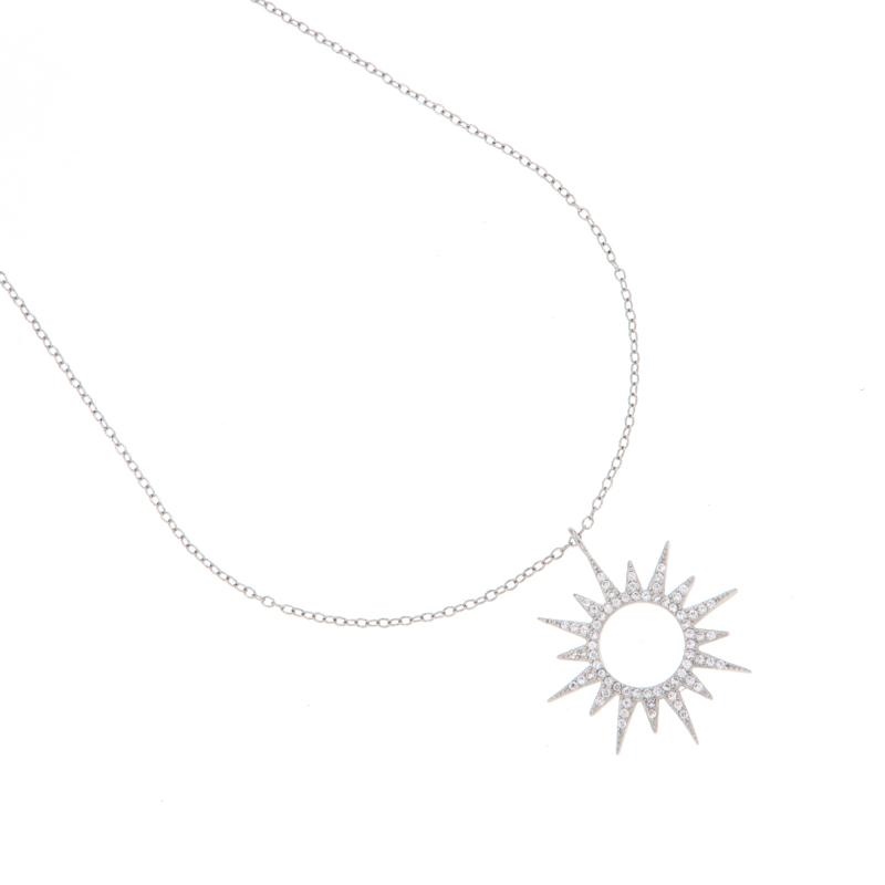 COLLIER ARGENTO ZIRCONE