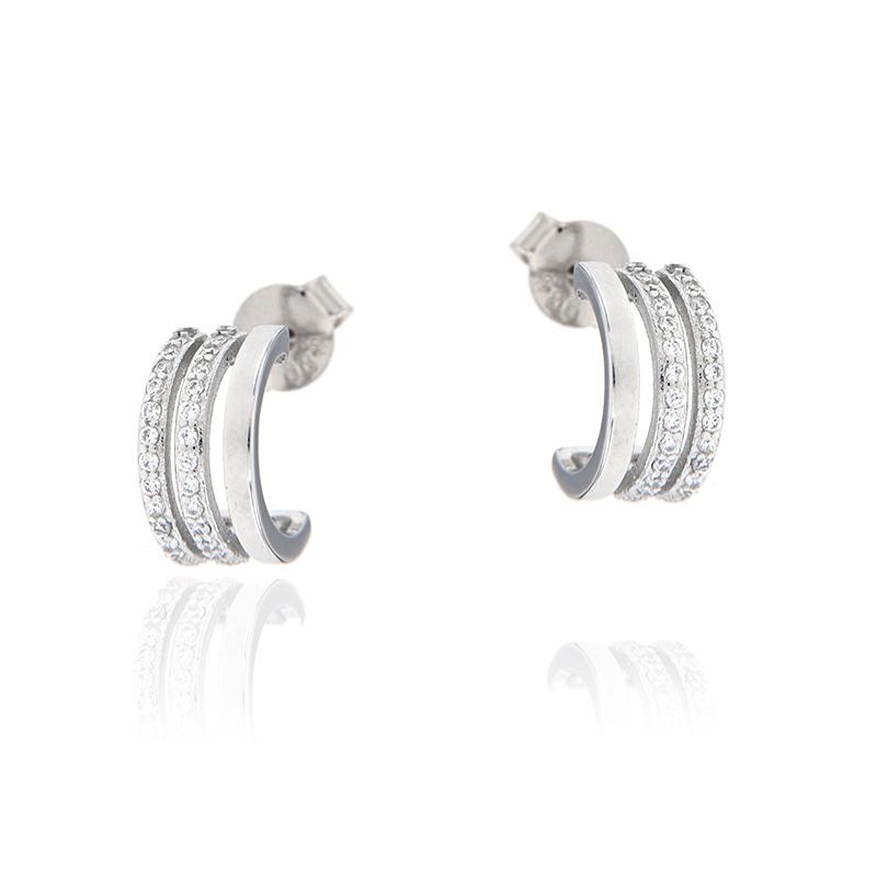 ORECCHINO ARGENTO ZIRCONE