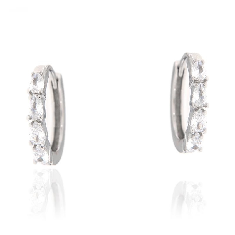 ORECCHINO ARGENTO ZIRCONE