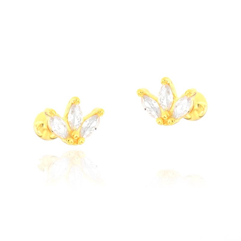 PIERCING ARGENTO ZIRCONE 3PZ