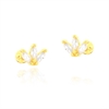 PIERCING ARGENTO ZIRCONE 3PZ