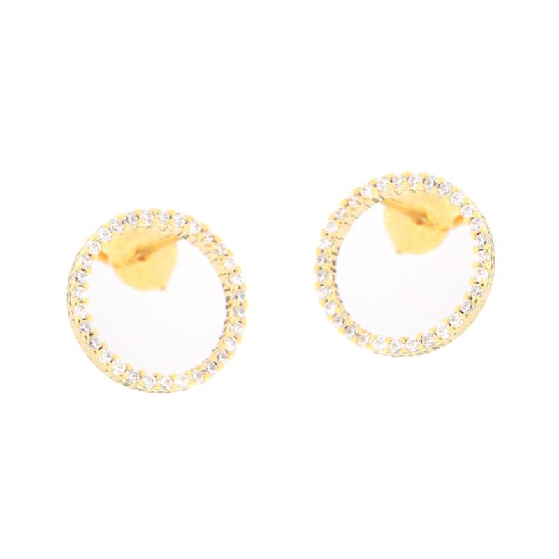 ORECCHINO ARGENTO ZIRCONE 3PZ