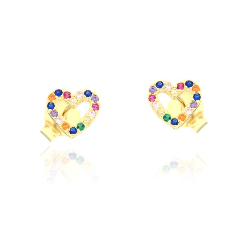 ORECCHINO ARGENTO ZIRCONE 3PZ