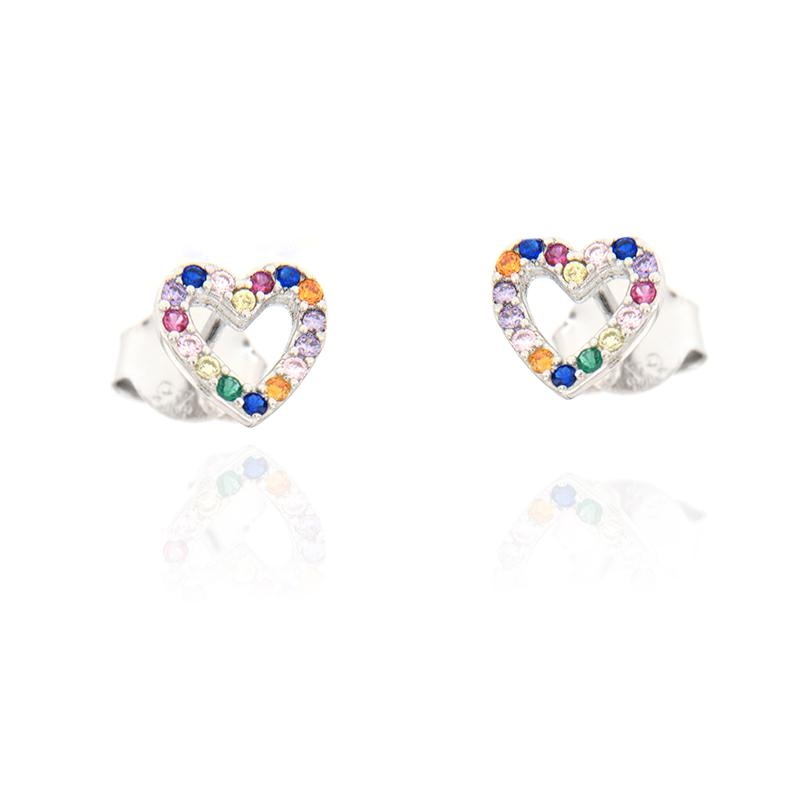 ORECCHINO ARGENTO ZIRCONE 3PZ