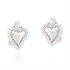 ORECCHINO ARGENTO ZIRCONE 3PZ
