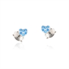 ORECCHINO ARGENTO ZIRCONE 3PZ