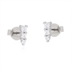ORECCHINO ARGENTO ZIRCONE 3PZ