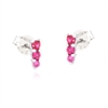 ORECCHINO ARGENTO ZIRCONE 3PZ