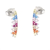 ORECCHINO ARGENTO ZIRCONE 3PZ