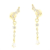 ORECCHINO ARGENTO ZIRCONE 3PZ