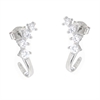 ORECCHINO ARGENTO ZIRCONE 3PZ
