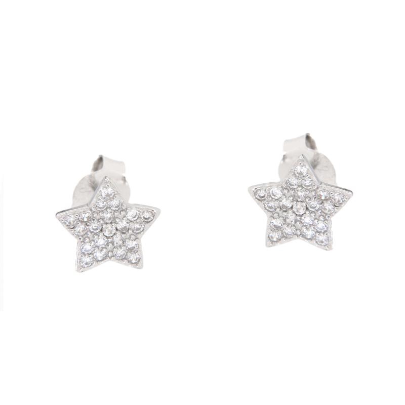 ORECCHINO ARGENTO ZIRCONE 3PZ