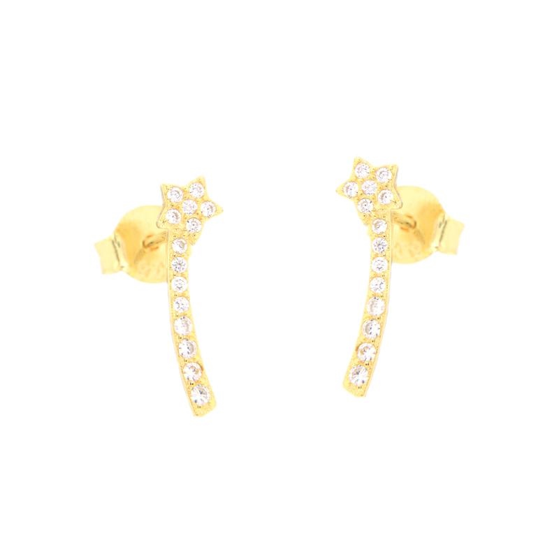 ORECCHINO ARGENTO ZIRCONE 3PZ
