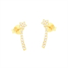 ORECCHINO ARGENTO ZIRCONE 3PZ