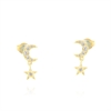 ORECCHINO ARGENTO ZIRCONE 3PZ