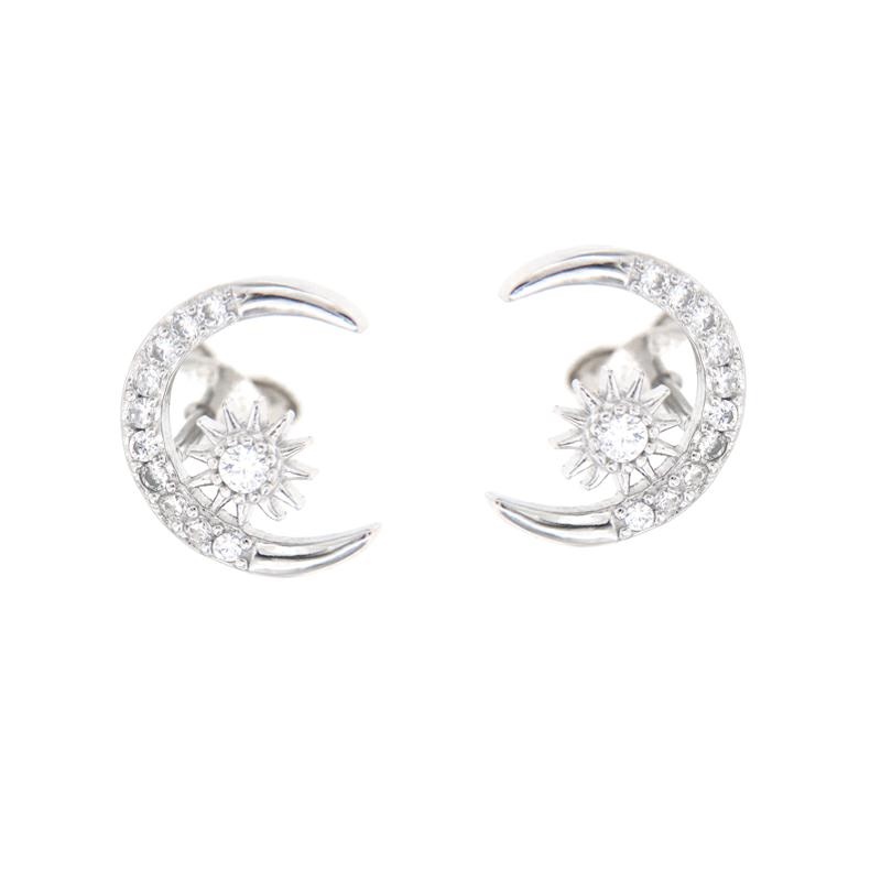 ORECCHINO ARGENTO ZIRCONE 3PZ