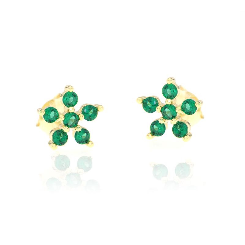 ORECCHINO ARGENTO ZIRCONE 3PZ