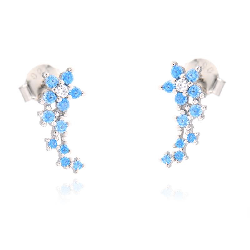 ORECCHINO ARGENTO ZIRCONE 3PZ