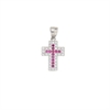 CIONDOLO ARGENTO ZIRCONE