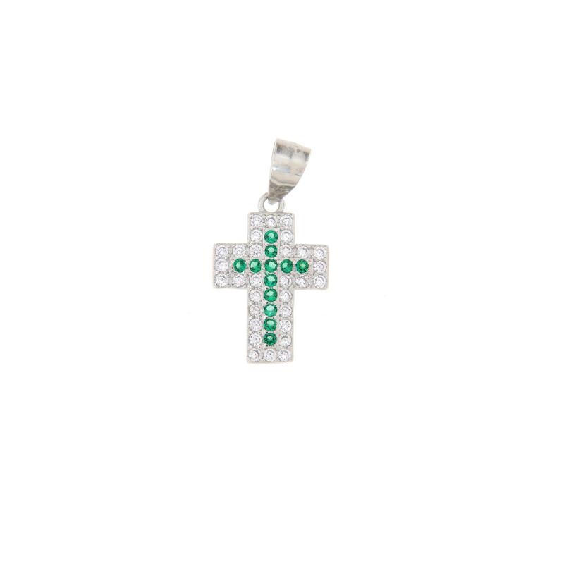 CIONDOLO ARGENTO ZIRCONE