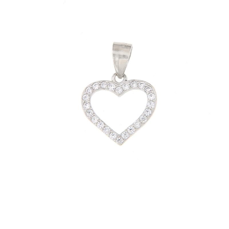 CIONDOLO ARGENTO ZIRCONE