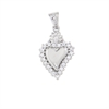 CIONDOLO ARGENTO ZIRCONE