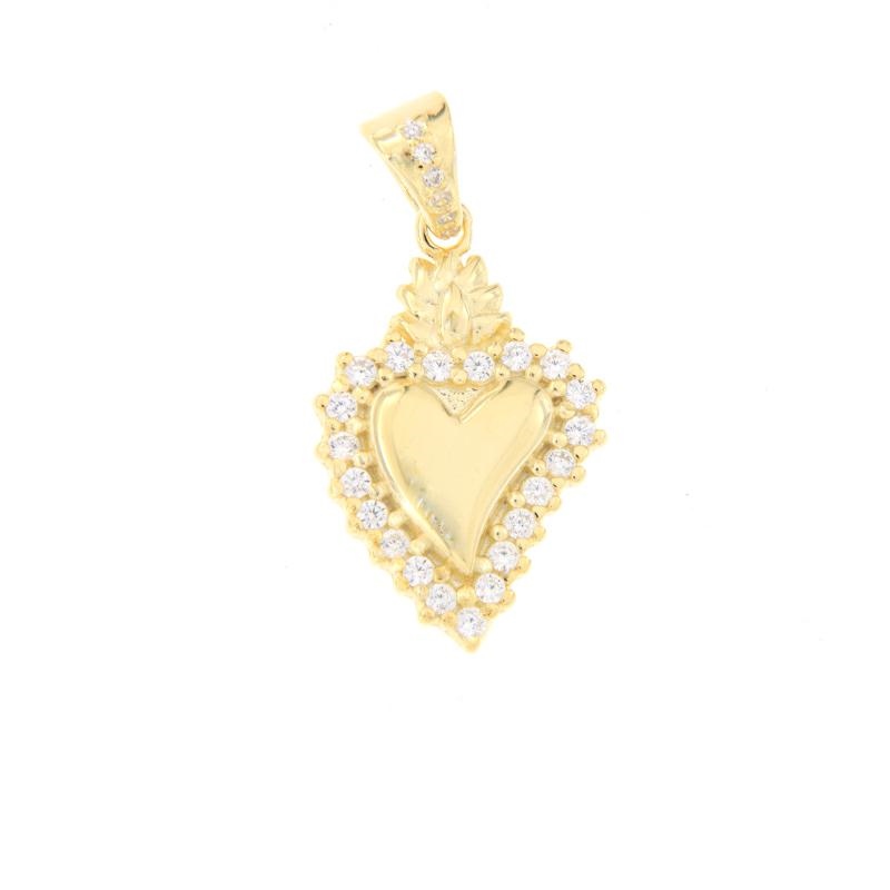 CIONDOLO ARGENTO ZIRCONE