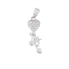 CIONDOLO ARGENTO ZIRCONE