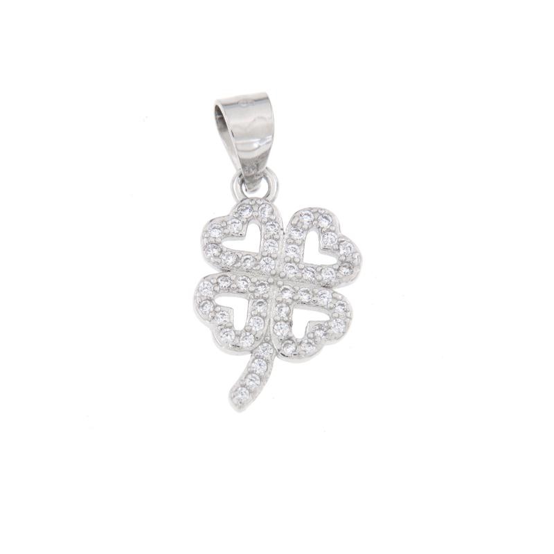 CIONDOLO ARGENTO ZIRCONE