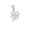 CIONDOLO ARGENTO ZIRCONE