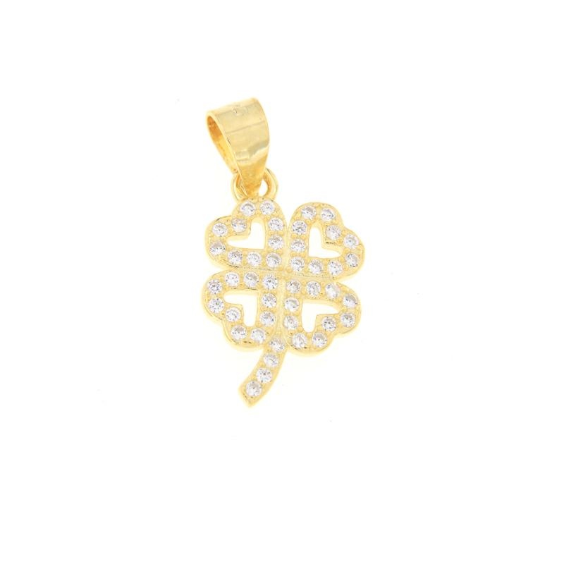 CIONDOLO ARGENTO ZIRCONE
