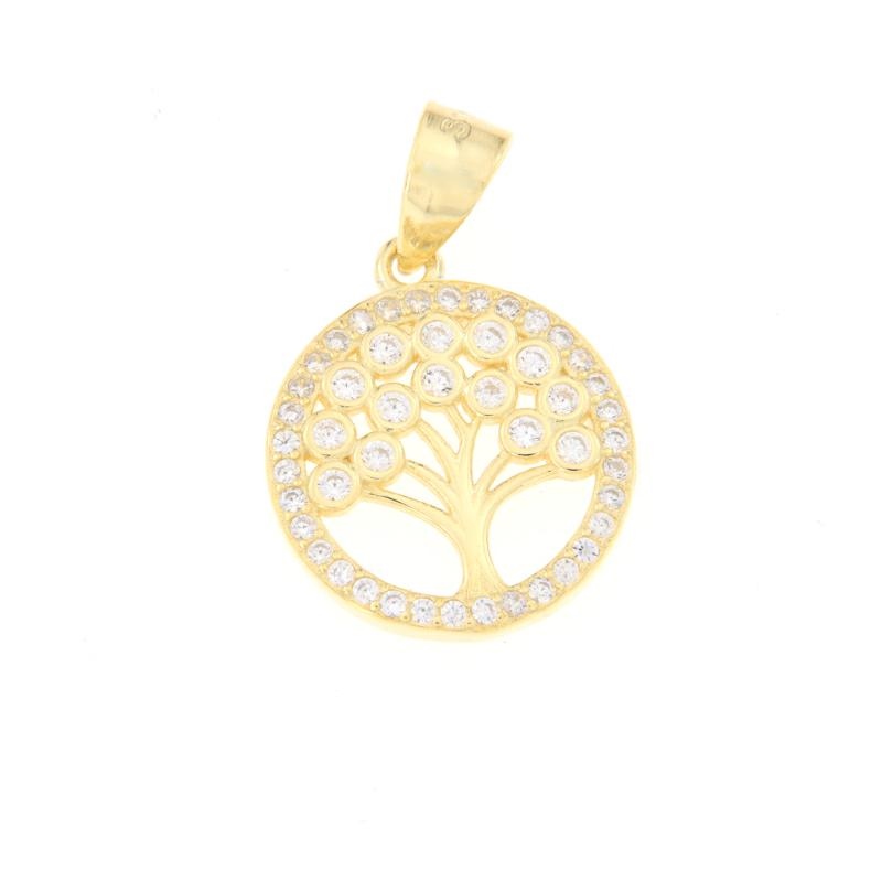 CIONDOLO ARGENTO ZIRCONE
