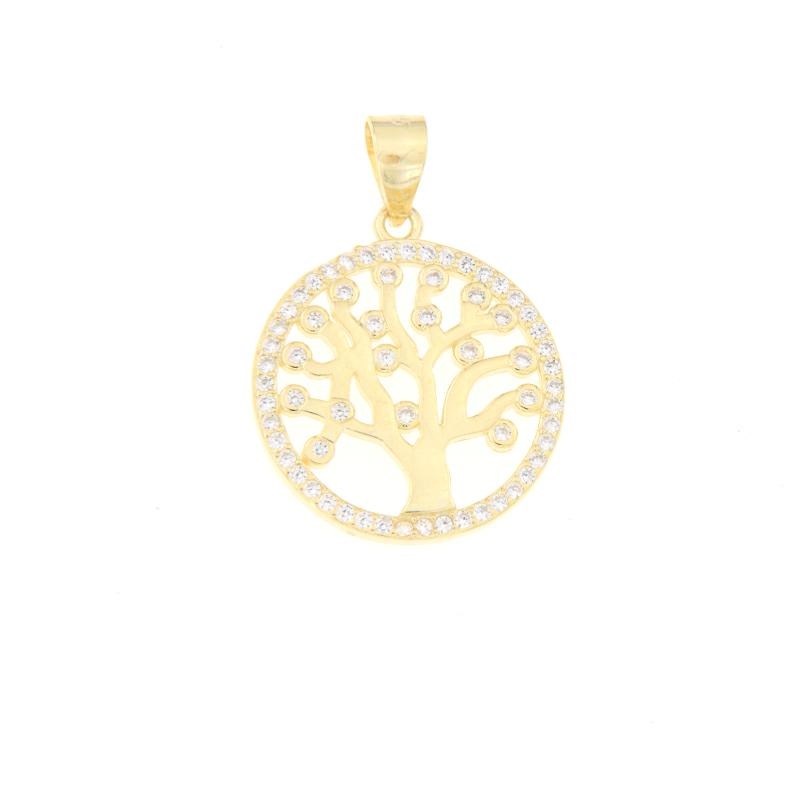 CIONDOLO ARGENTO ZIRCONE
