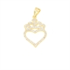 CIONDOLO ARGENTO ZIRCONE