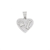 CIONDOLO ARGENTO ZIRCONE