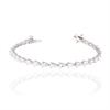 BRACCIALE ARGENTO TENNIS