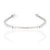 BRACCIALE ARGENTO TENNIS