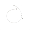 CAVIGLIERA ARGENTO ZIRCONE 3PZ