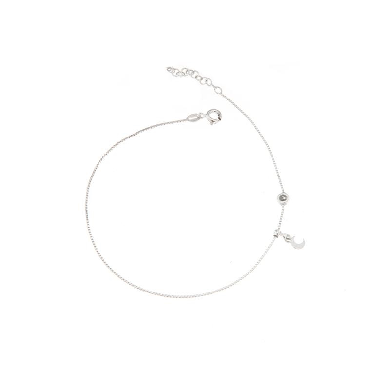 CAVIGLIERA ARGENTO ZIRCONE 3PZ
