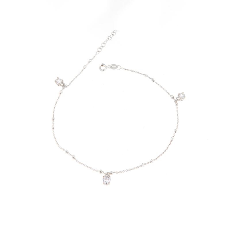 CAVIGLIERA ARGENTO ZIRCONE