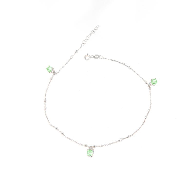 CAVIGLIERA ARGENTO ZIRCONE