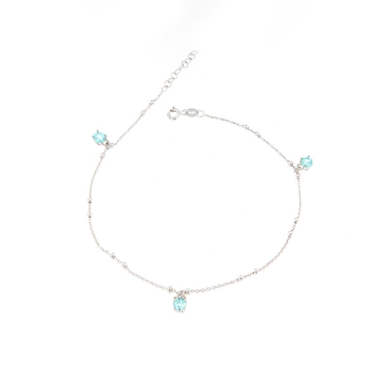 CAVIGLIERA ARGENTO ZIRCONE