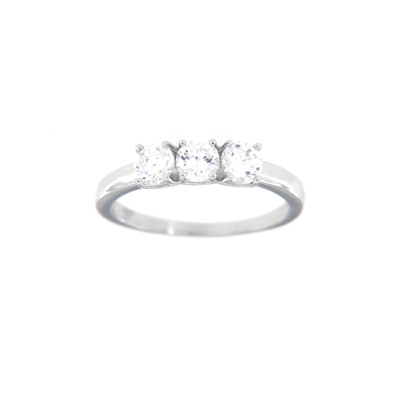 ANELLO ARGENTO ZIRCONE
