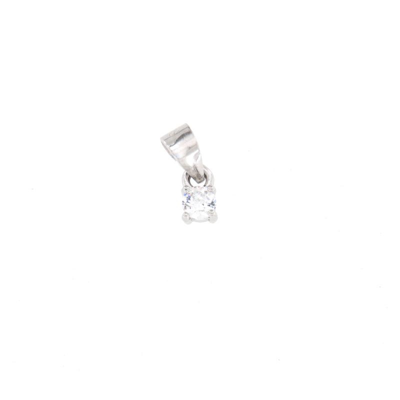 CIONDOLO ARGENTO ZIRCONE 3PZ
